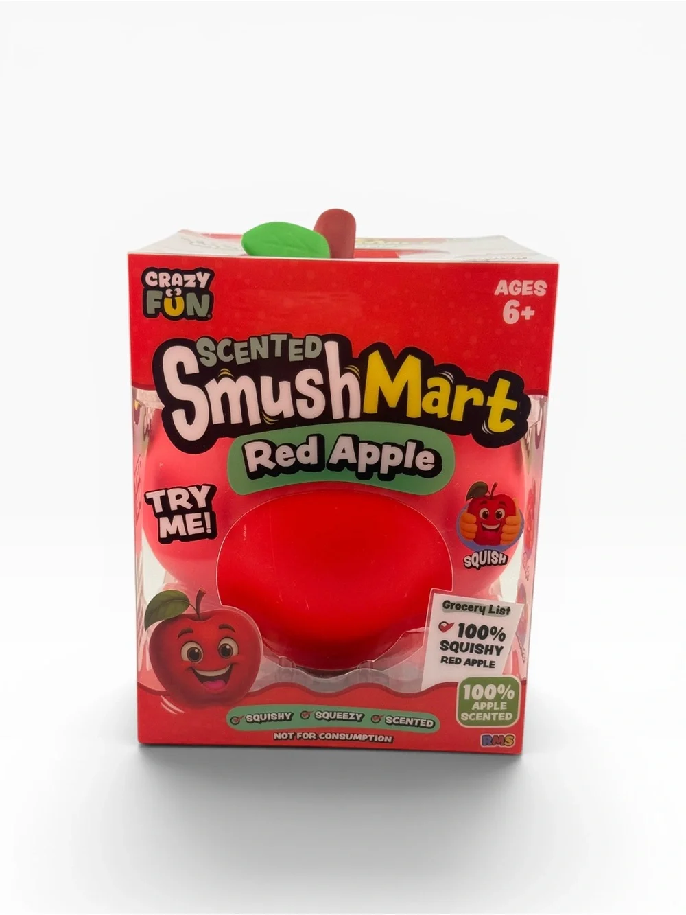 SmushMart Scented Red Apple Squishy Toy